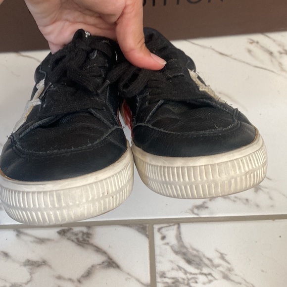 Off-White Black Vulcanized Sneakers Size 33” - Picture 5 of 8